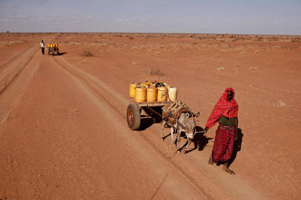 Drought, famine hit east Africa