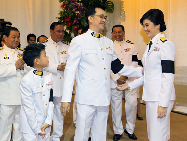 Yingluck receives royal endorsement as Thai PM