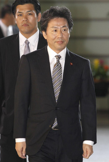 Japan's Azumi appointed finance minister