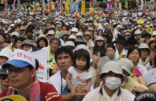 Anti-nuclear rally in Japan