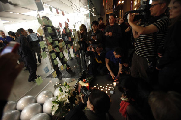 The world mourns Steve Jobs