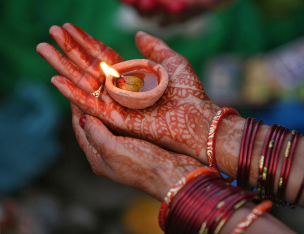 hindu praying hands