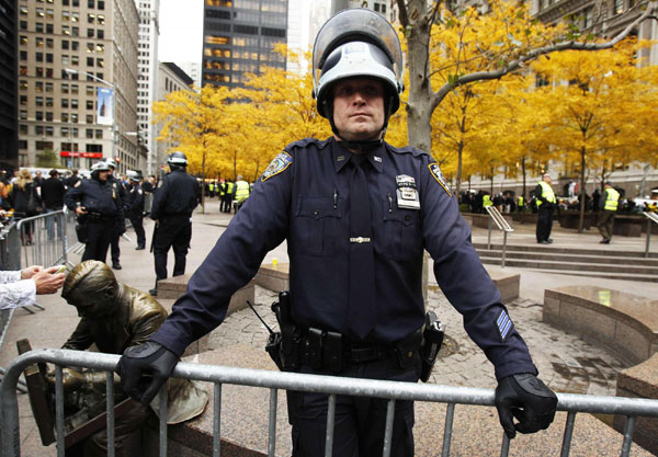 Police clear Occupy Wall Street protesters