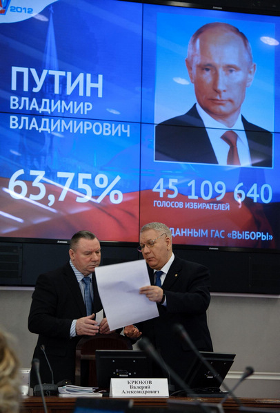 Putin wins presidential election with 64% of votes