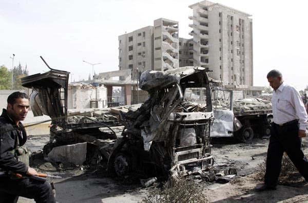 Damascus blasts kill 40, wound 170-Syrian TV