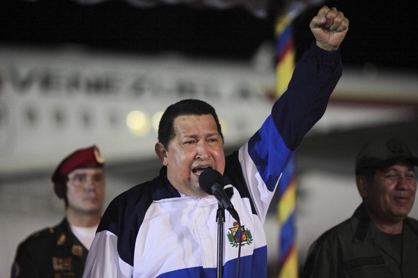 Chavez says Cuba treatment successful