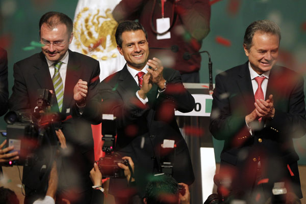 Mexico's old rulers claim election victory