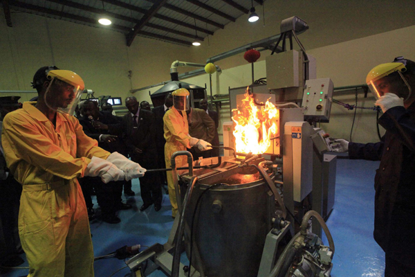 Sudanese President visits new Sudan Gold Refinery