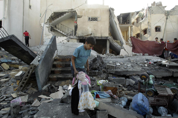 Gaza death toll climbs to 130