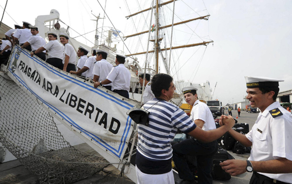 Ghanaian ports authorities release Argentine ship