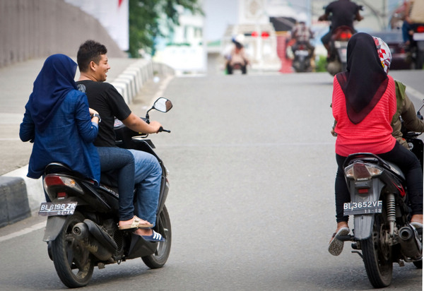 Groups oppose motorcycle straddling ban in Indonesian province