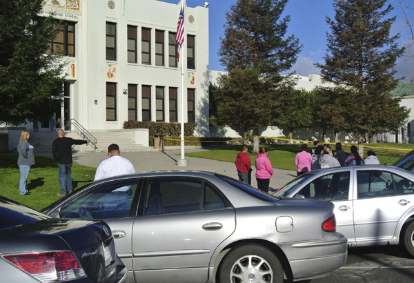 Two shot at California high school