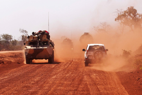 French ground campaign against Mali rebels