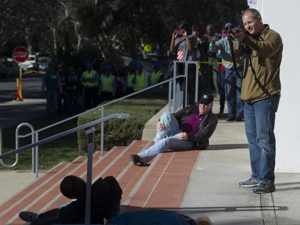 Anti-terrorist drill held in Los Angeles