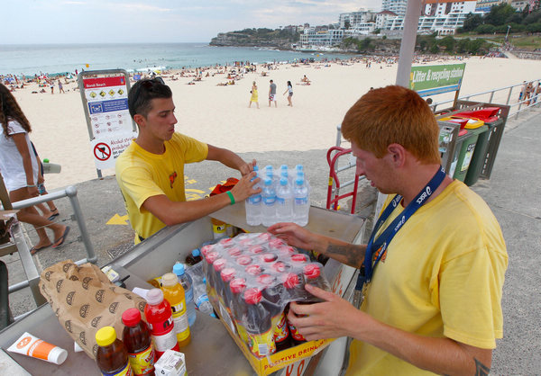 Sydney feels the heat as mercury rises to 45.8 C