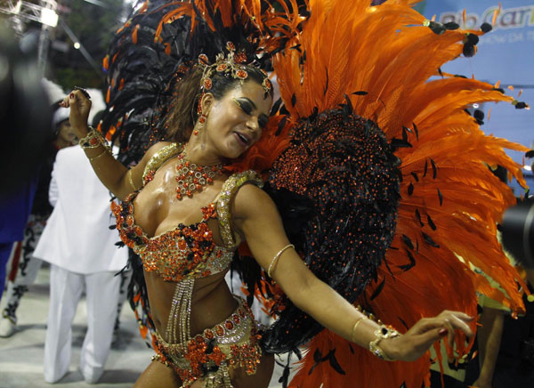 Carnival parade in Rio de Janeiro