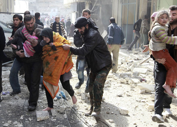33 killed in devastating Syrian missile attack