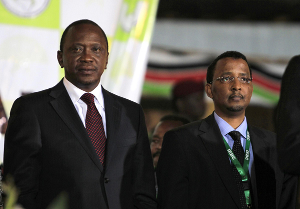 Kenyatta becomes Kenya's fourth president