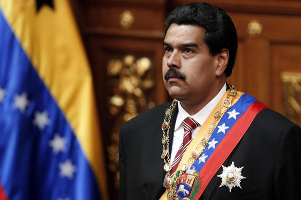 Maduro sworn in as Venezuela's acting president