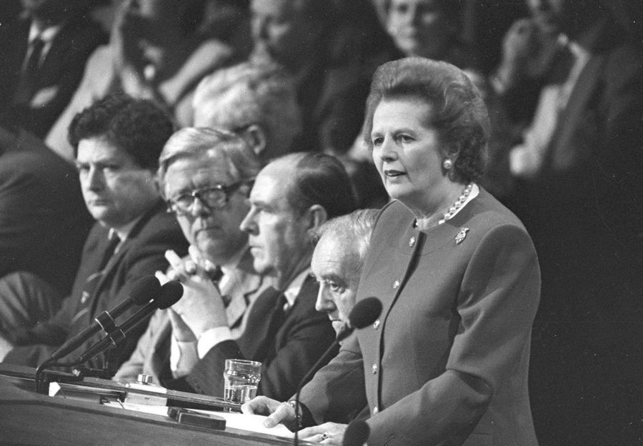 Archive pictures of Margaret Thatcher