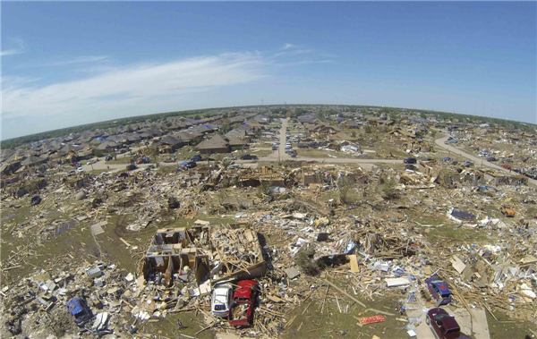 Oklahoma tornado wreaks havoc in US