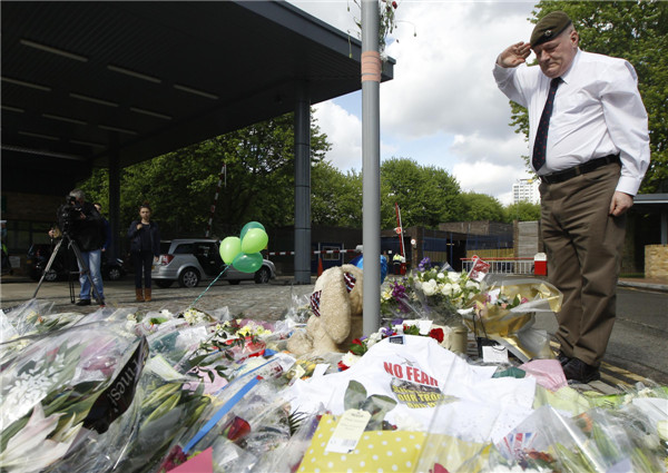 In memory of dead London soldier