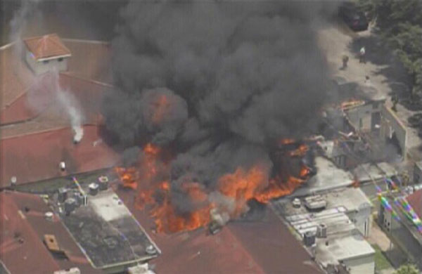 4 US firefighters killed battling Houston blaze