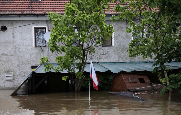 Floods contiunes in Czech Republic