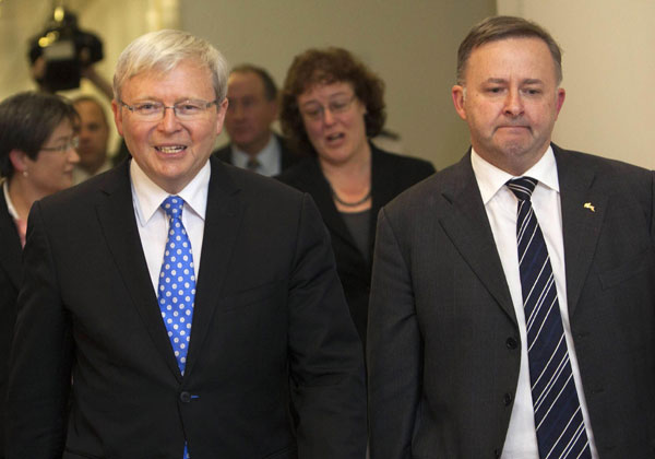 Rudd returns as Australian PM after Gillard