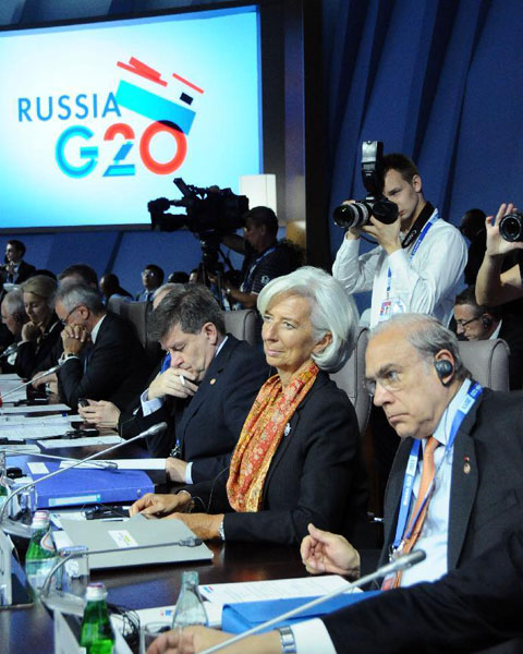 G20 financial meetings kick off in Moscow