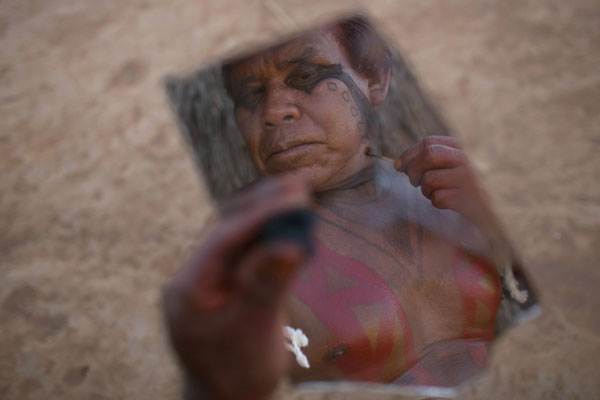 Ritual held to honour the deceased in Brazil