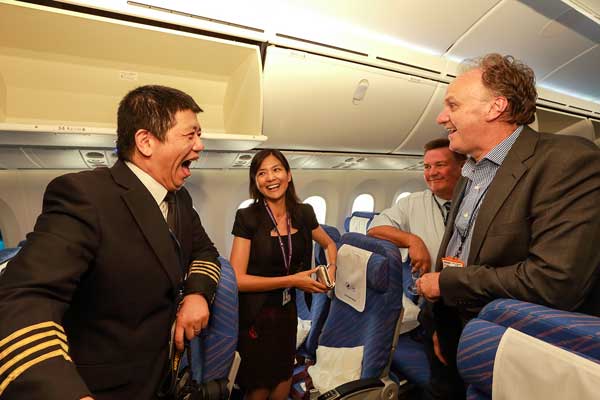 China Southern flies to London with new 787
