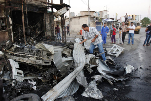 44 killed, 133 injured in Iraq's violence