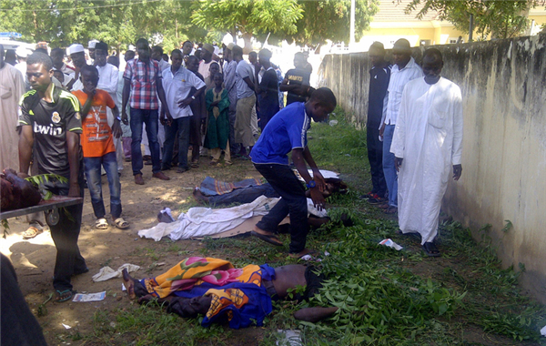 Nigerian president condemns college killings