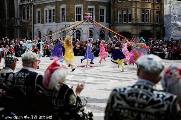 Pearly tradition in London