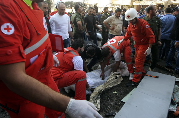 Blasts near Iranian Embassy in Beirut kill 20