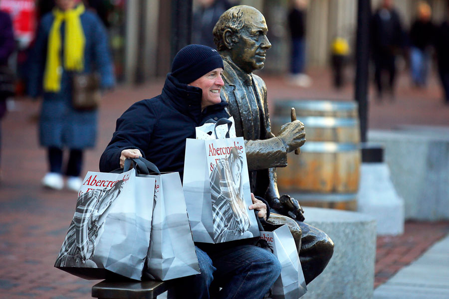 Black Friday shopping stampede in US