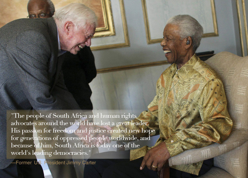 World leaders offer tributes to Nelson Mandela