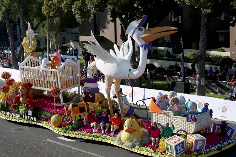 125th Rose Parade celebrated in US