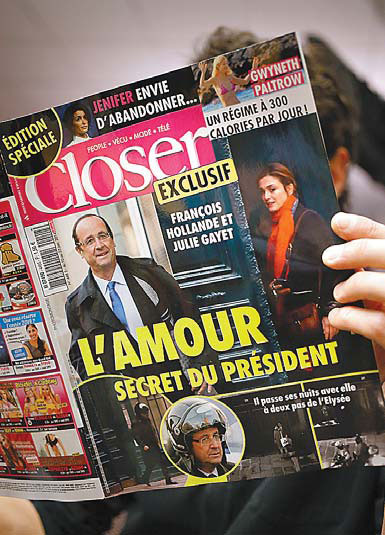 Hollande weighs next move after claims of affair