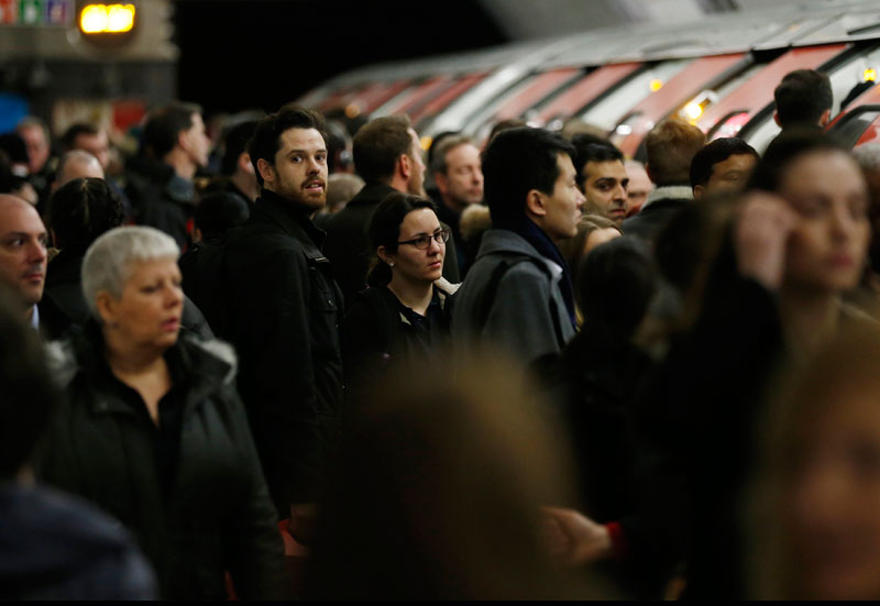 London tube strike causes travel chaos