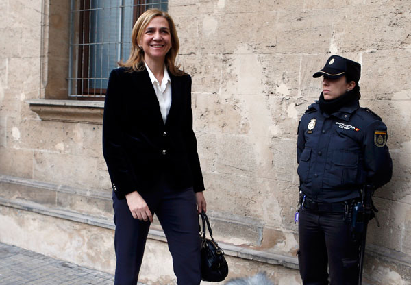 Spanish princess testifies in corruption probe