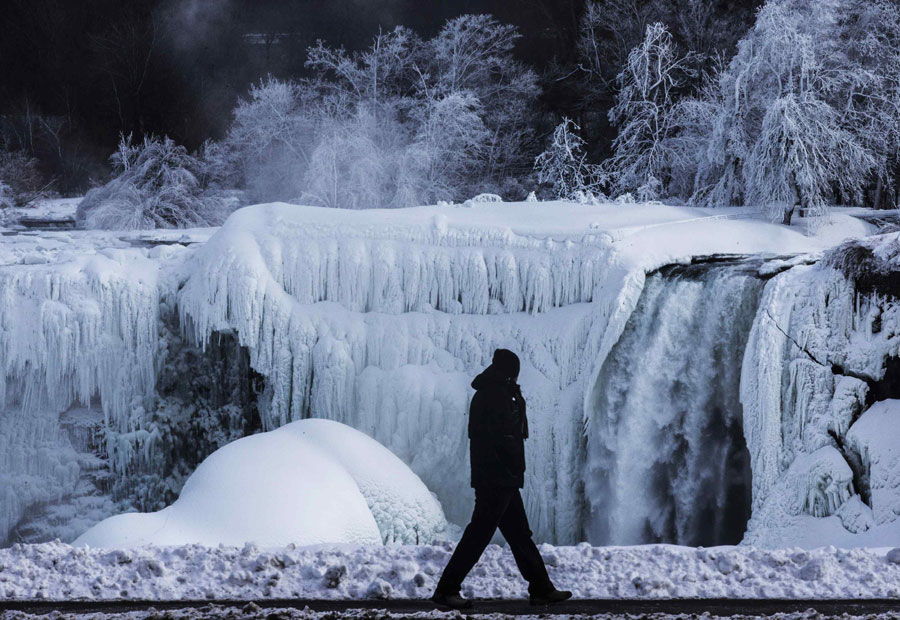 Frozen Niagara Falls