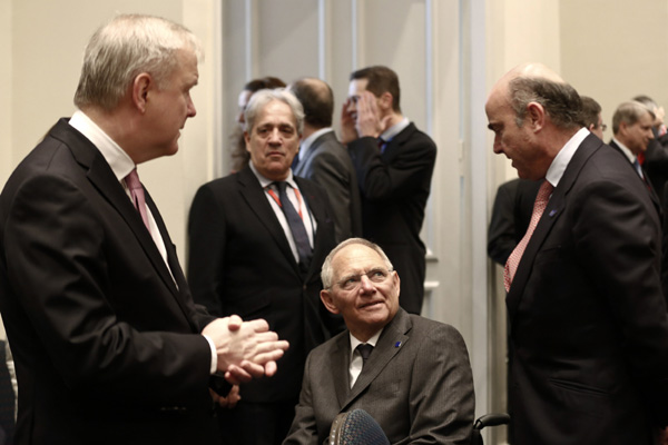 EU finance ministers meet in Athens