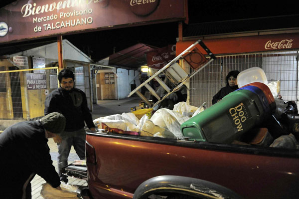 People evacuated after earthquake in Chile