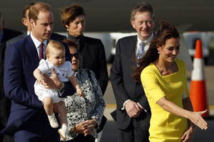 British royals attend Easter Sunday Service