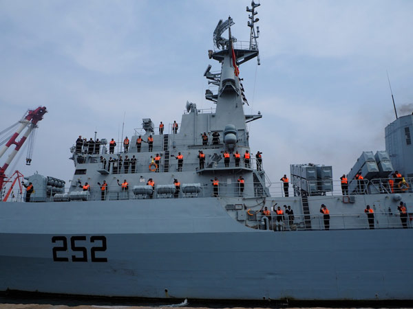 Pakistan Navy Ship reaches China for exercise