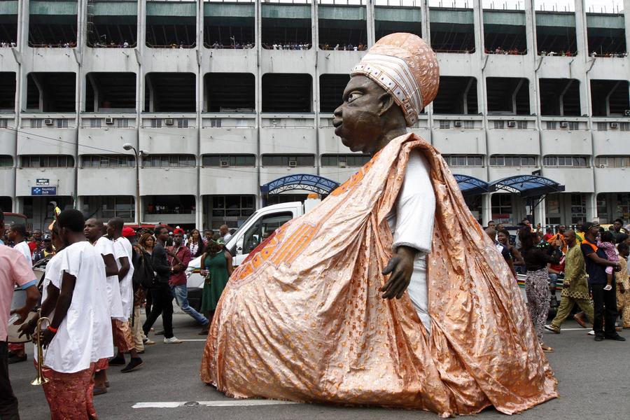 Lagos Carnival held in Nigeria