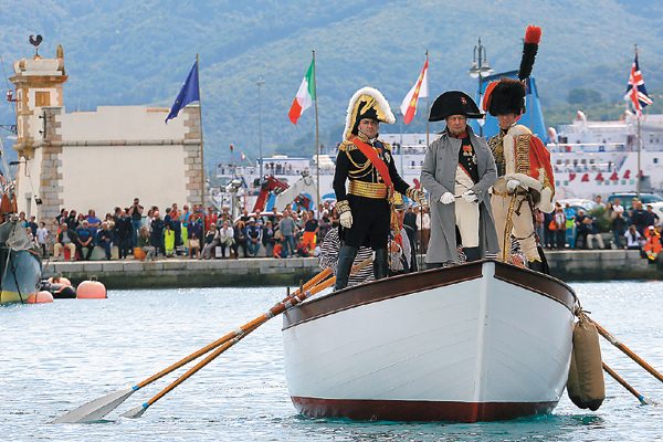 'Napoleon' returns to Elba for anniversary