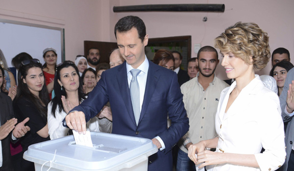Syria's Assad wins presidential elections